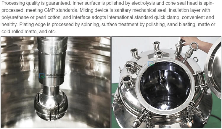 Electric-heating Vacuum Concentration Tank