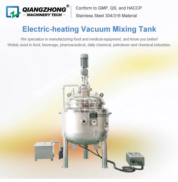 Electric-heating Vacuum Mixing Tank