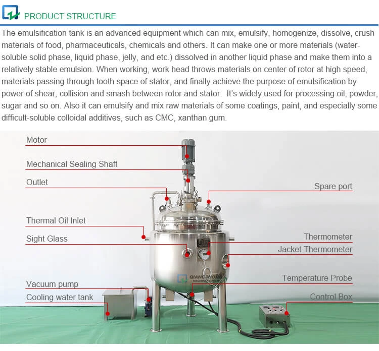 Electric-heating Vacuum Mixing Tank