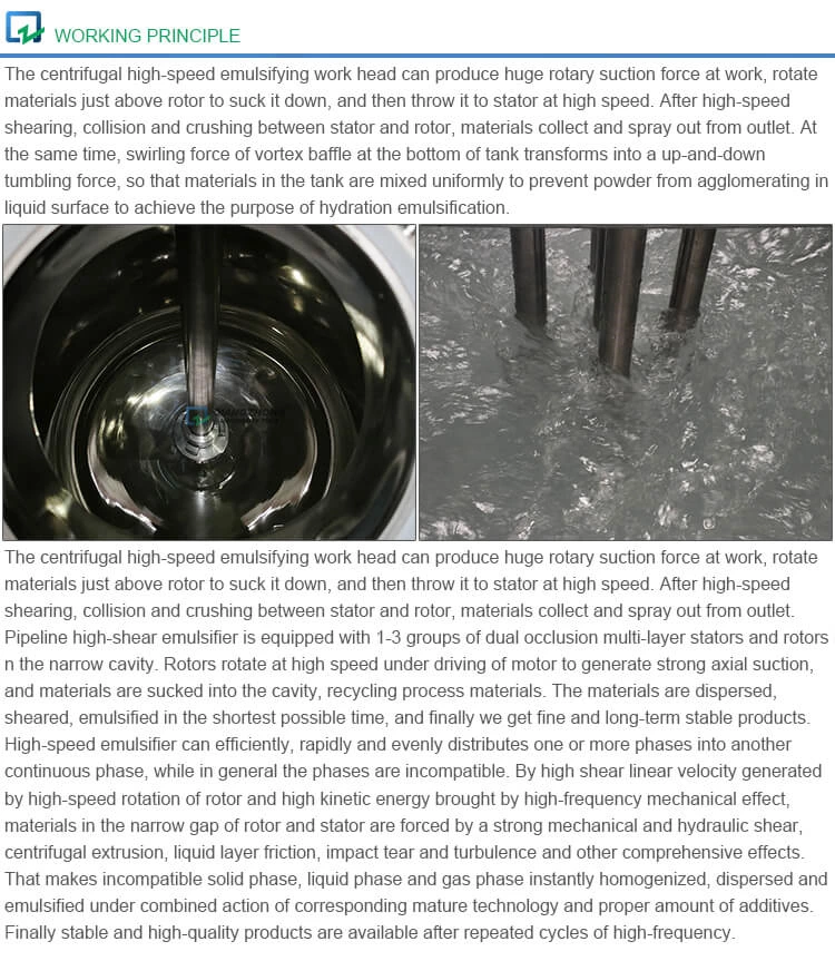 Electric-heating Vacuum Mixing Tank