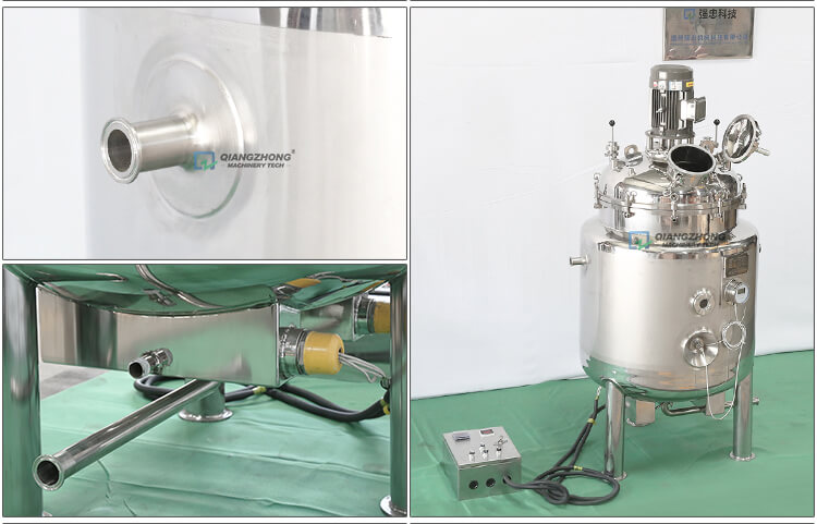 Electric-heating Vacuum Emulsification Tank