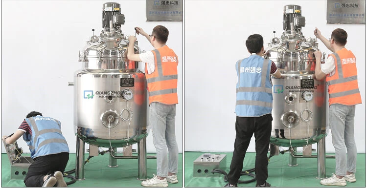 Electric-heating Vacuum Emulsification Tank