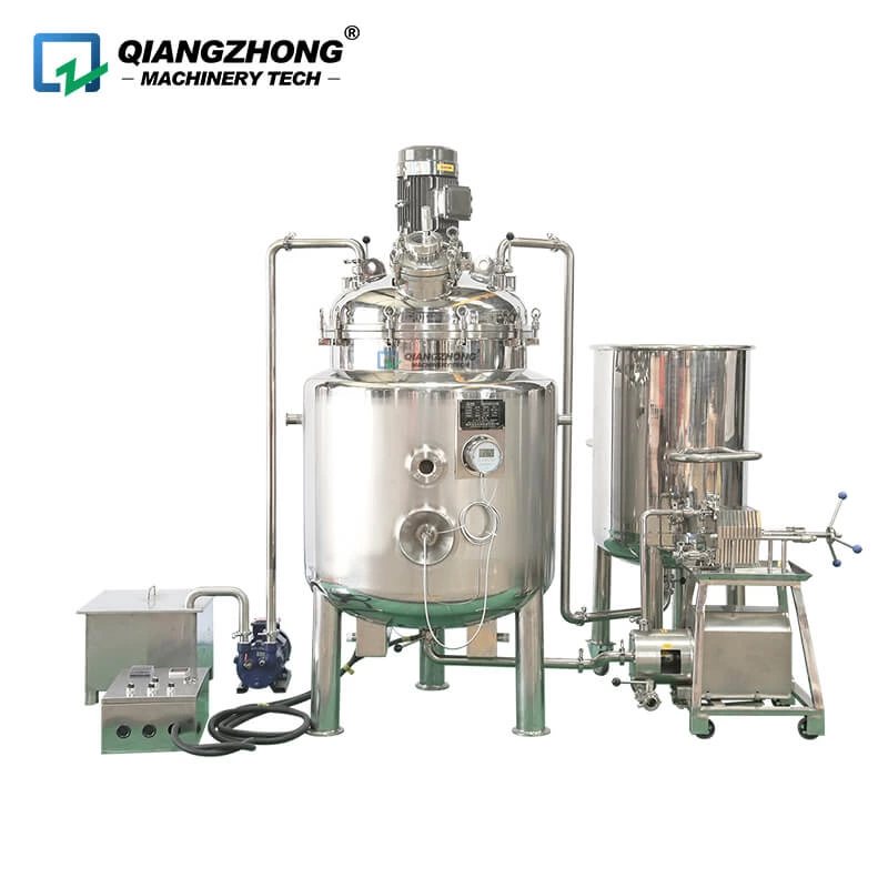 Electric-heating Vacuum Emulsification and Filtration System
