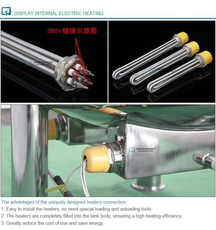 Electric-heating Vacuum Emulsification and Filtration System