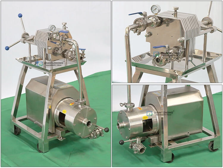 Electric-heating Vacuum Emulsification and Filtration System