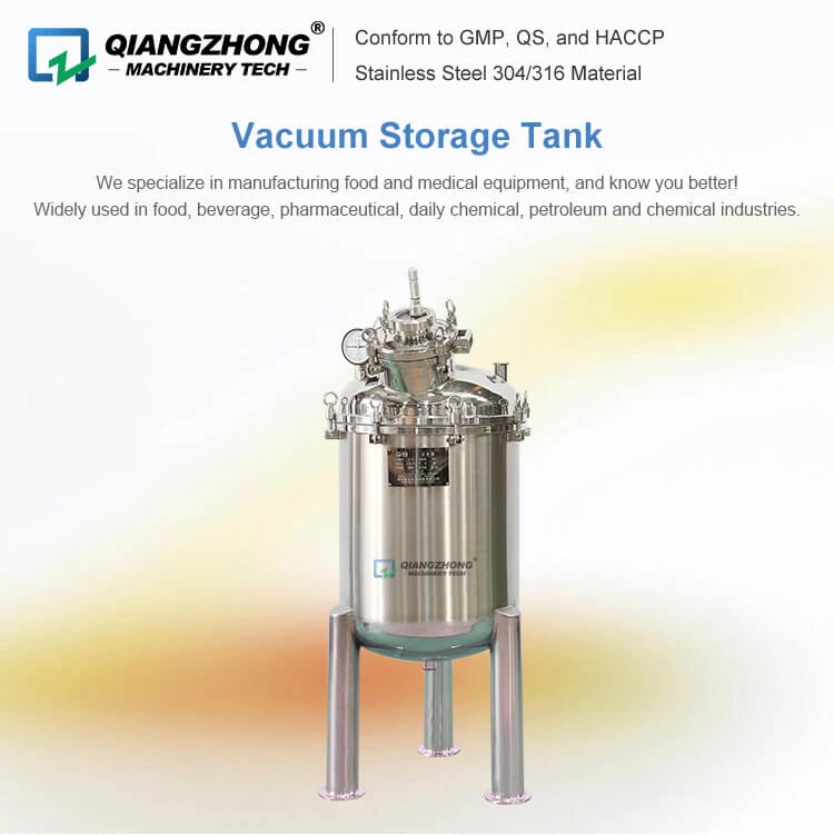 Vacuum Storage Tank