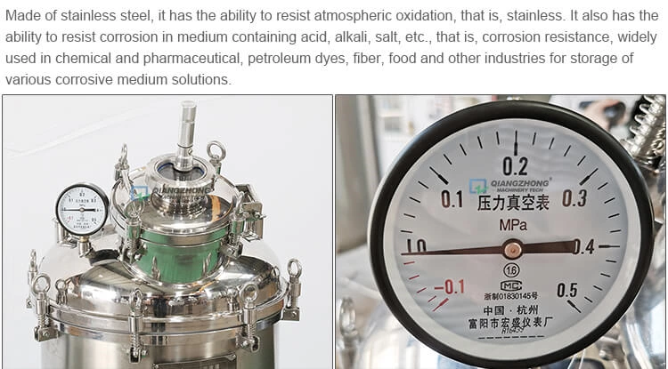 Vacuum Storage Tank