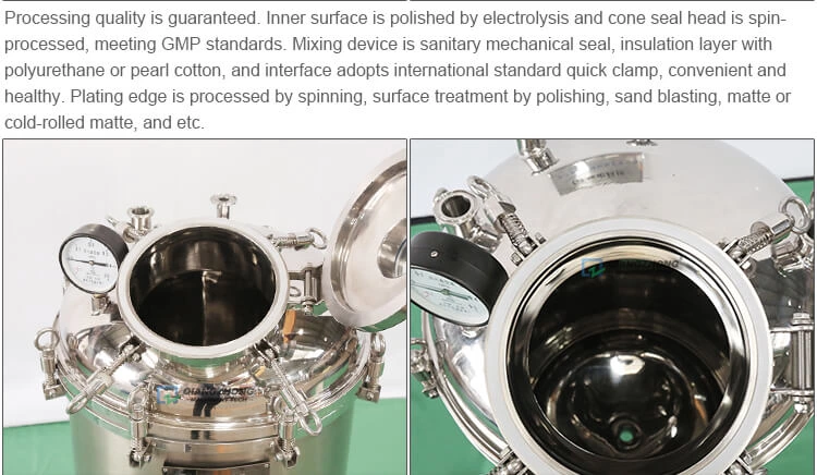 Vacuum Storage Tank