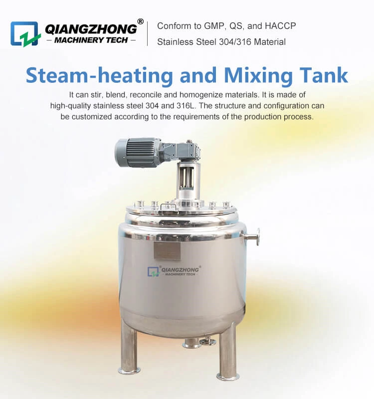 Steam-heating and Mixing Tank