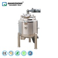 500L electric heating kettle bottom emulsification stirring tank