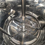 500L electric heating kettle bottom emulsification stirring tank
