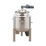 500L electric heating kettle bottom emulsification stirring tank