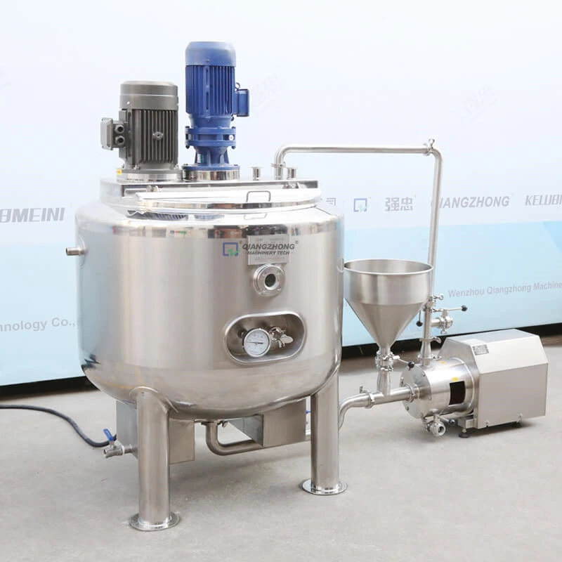Circulating emulsification mixing tank + emulsification pump