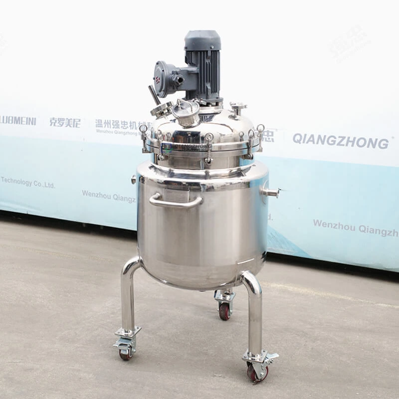 Explosion proof mixing dispersion tank