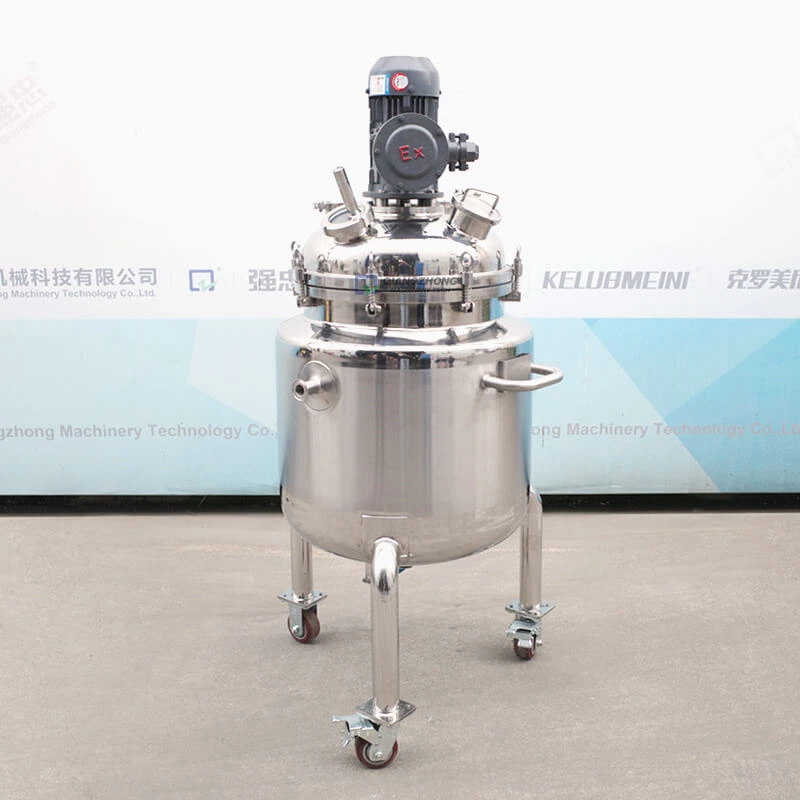 Explosion proof mixing dispersion tank