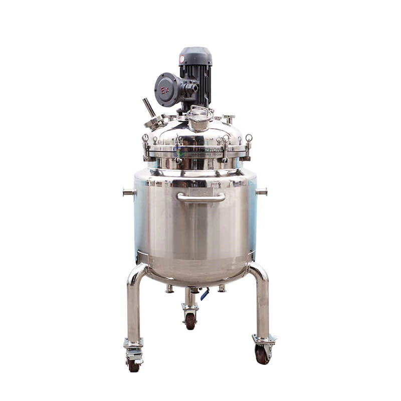 Explosion proof mixing dispersion tank