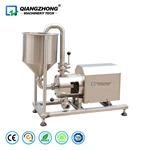 Mobile pump with hopper
