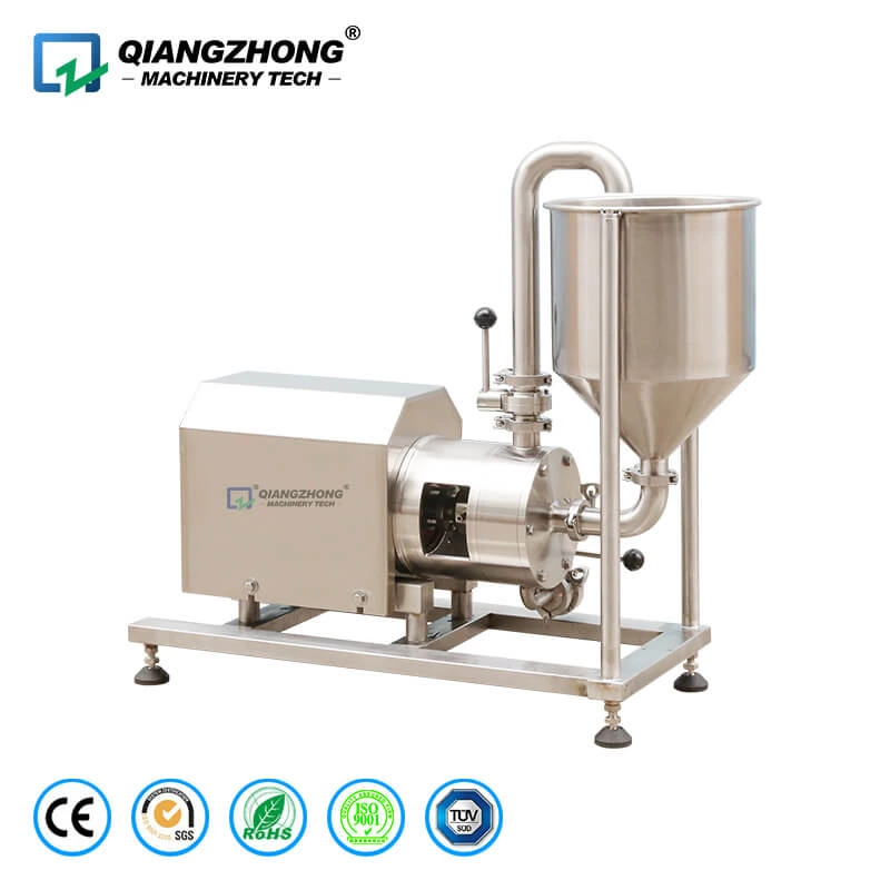 Mobile pump with hopper