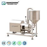 Mobile pump with hopper