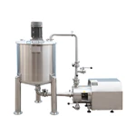 Single layer emulsification tank with emulsification pump