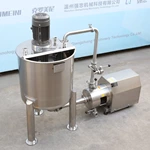 Single layer emulsification tank with emulsification pump