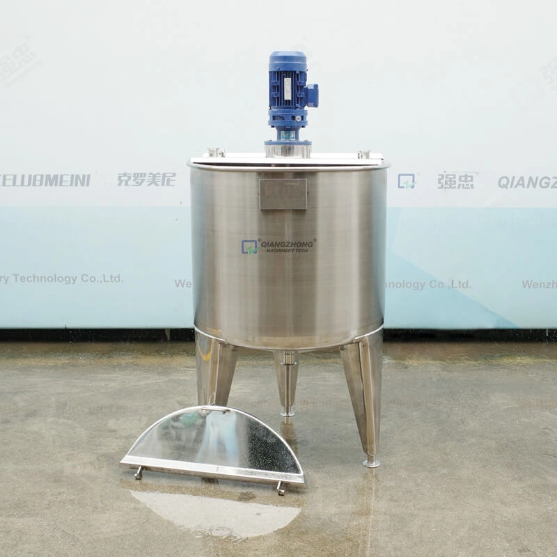 Single-wall Tank With Propeller Agitator