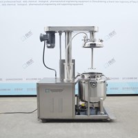 Vacuum Dispersion Tank with hydraulic lifter
