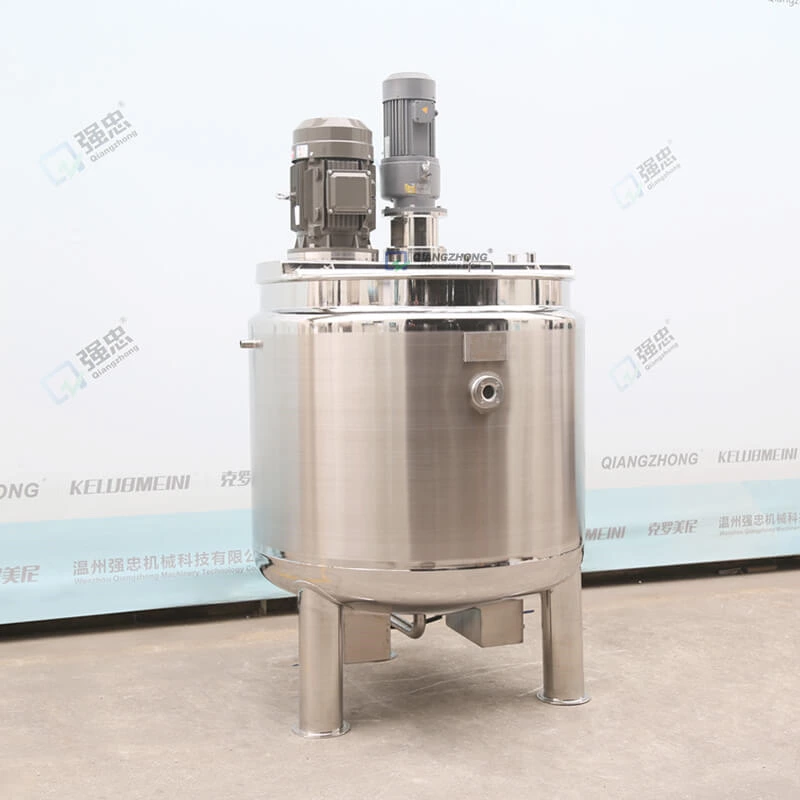 1000L emulsification mixing tank with homogenizing pump