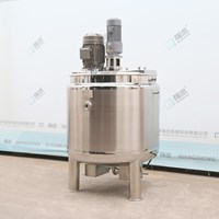 1000L emulsification mixing tank with homogenizing pump