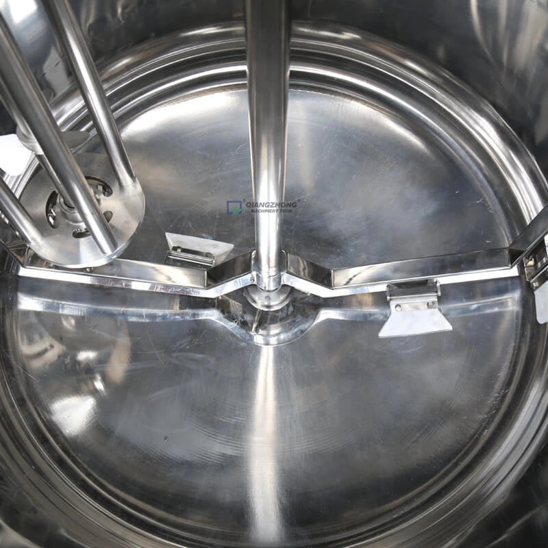 1000L emulsification mixing tank with homogenizing pump