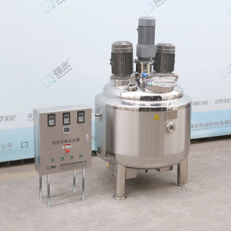 500L electric heating emulsification stirring dispersion tank
