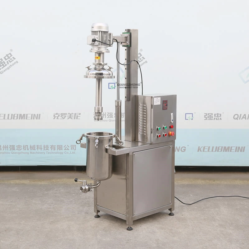 Experimental hydraulic lifting emulsifier