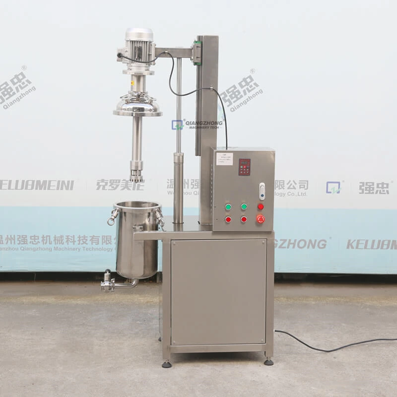 Experimental hydraulic lifting emulsifier