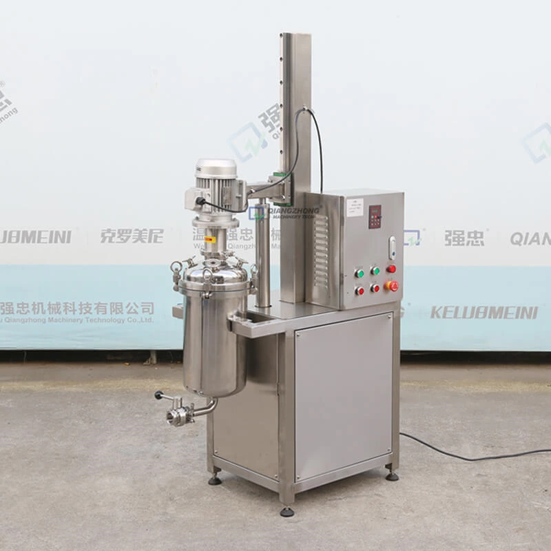 Experimental hydraulic lifting emulsifier