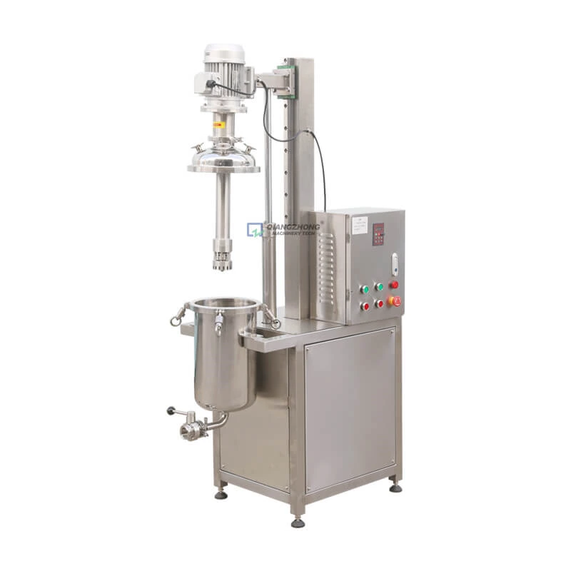 Experimental hydraulic lifting emulsifier