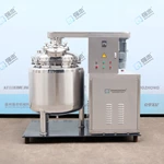 Hydraulic lifting emulsification tank