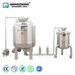 Magnetic stirring batching tank with filtering and storage functions