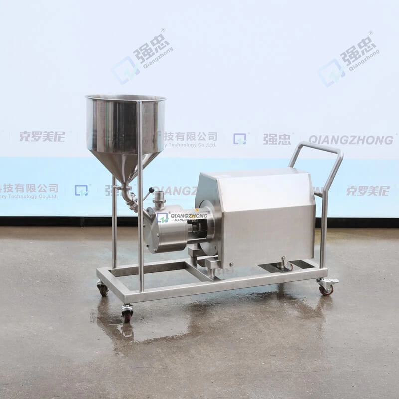 Powder suction emulsification pump with funnel