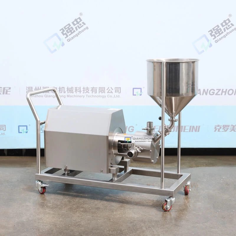 Powder suction emulsification pump with funnel