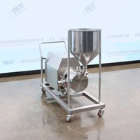 Powder suction emulsification pump with funnel
