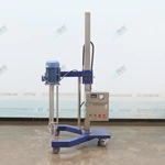 Hydraulic lifting quick flow emulsification machine