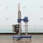 Hydraulic lifting quick flow emulsification machine