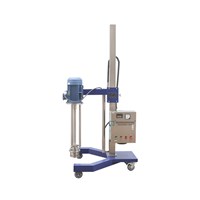 Hydraulic lifting quick flow emulsification machine