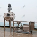 Jaketed Kettle+Powder-liquid Mixer with Platform