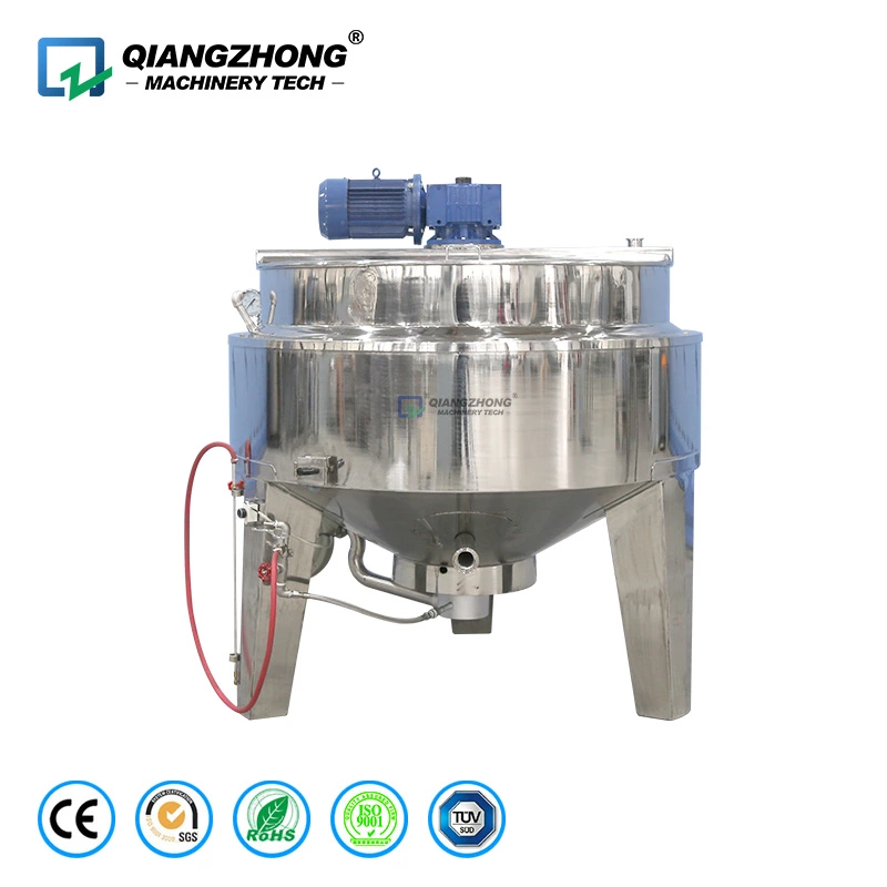 Gas Heating Jacketed Kettle
