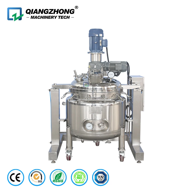 Pneumatic Lifting Dual-speed Stirring Emulsification Tank