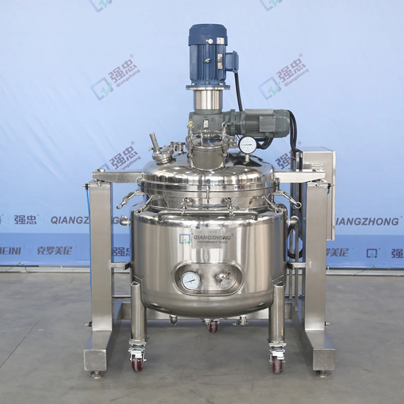 Pneumatic Lifting Dual-speed Stirring Emulsification Tank