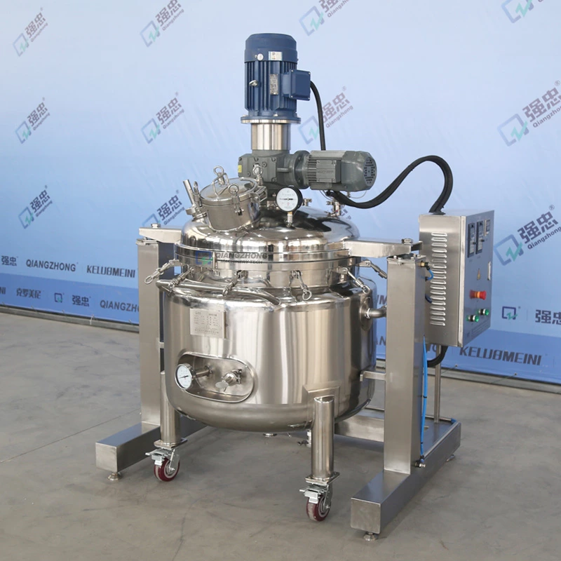 Pneumatic Lifting Dual-speed Stirring Emulsification Tank