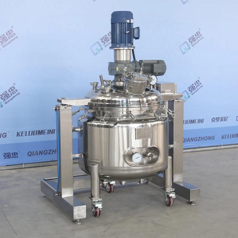 Pneumatic Lifting Dual-speed Stirring Emulsification Tank