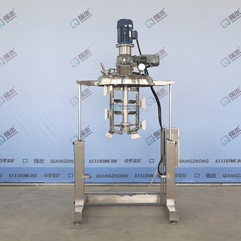 Pneumatic Lifting Dual-speed Stirring Emulsification Tank